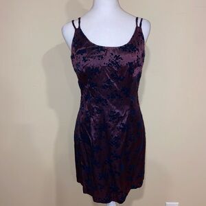 All That Jazz Purple and Black Dress